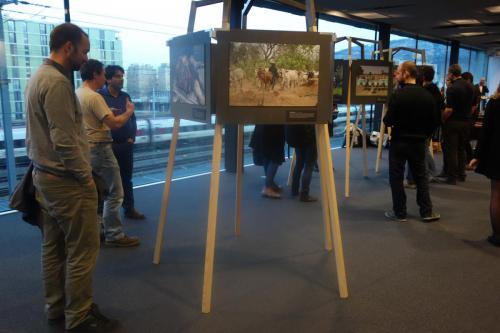 Vernissage de l'exposition photo "Voyage en Afrique,au coeur des relations Hommes - Nature"