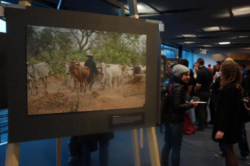 Vernissage de l'exposition photo "Voyage en Afrique,au coeur des relations Hommes - Nature"