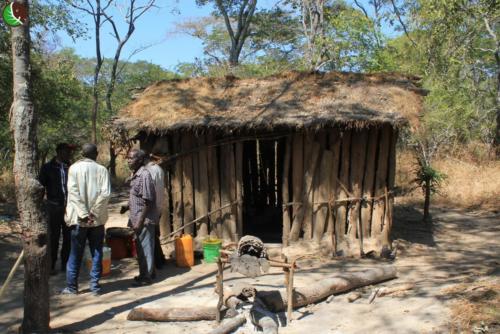 Beekeeper camp inside Kululu