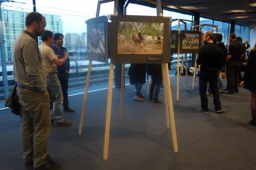Vernissage de l'exposition photo "Voyage en Afrique,au coeur des relations Hommes - Nature"
